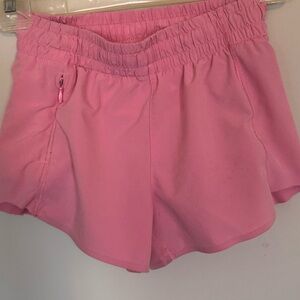 Athleta Girl Pink Athletic Shorts